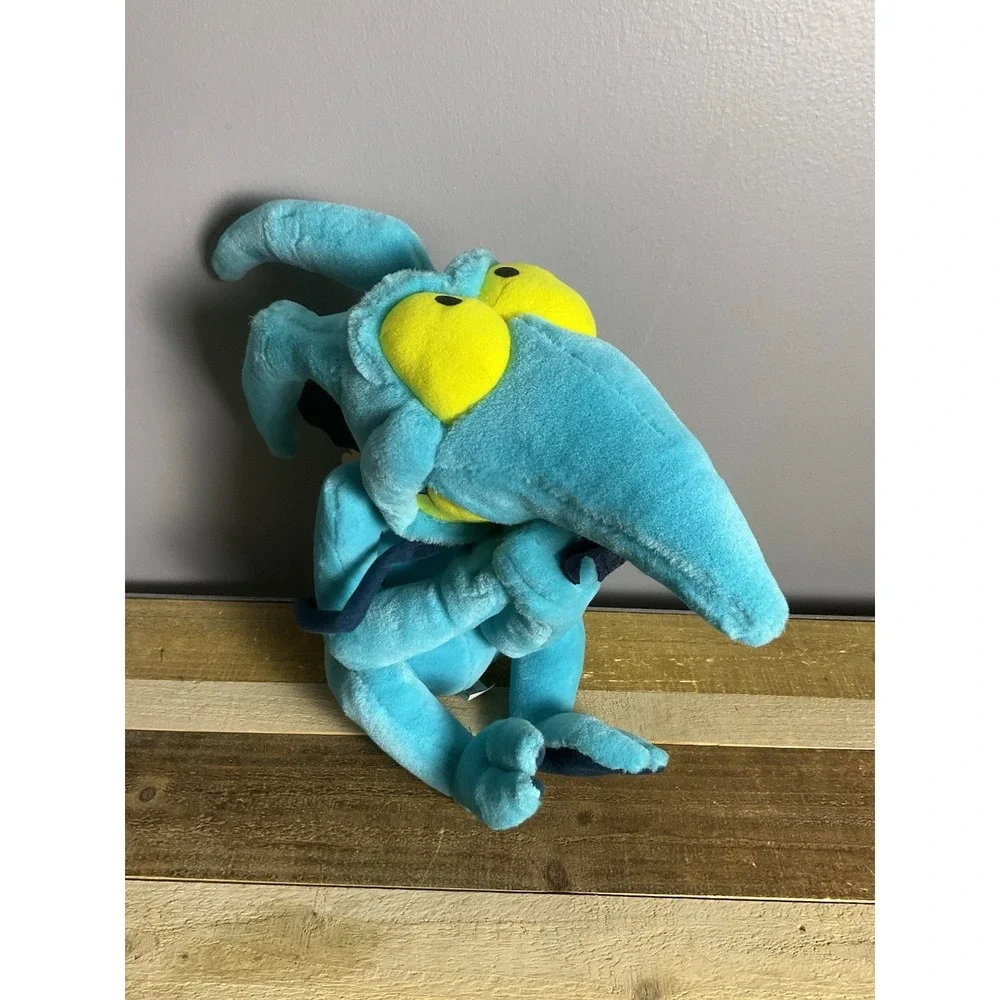 Vintage Disney Disneyland Hercules Blue Panic Plush 13